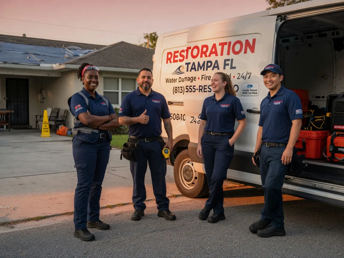 Water Damage Restoration company in Midway Park, NC